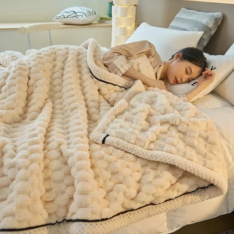 Velvet Turtle Blanket - Luksuspledd for høst og vinter Luvikno