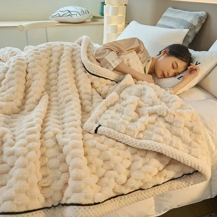 Velvet Turtle Blanket - Luksuspledd for høst og vinter Luvikno