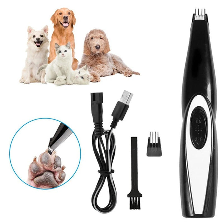 Ny USB-oppladbar trimmer for dyrehår Luvikno