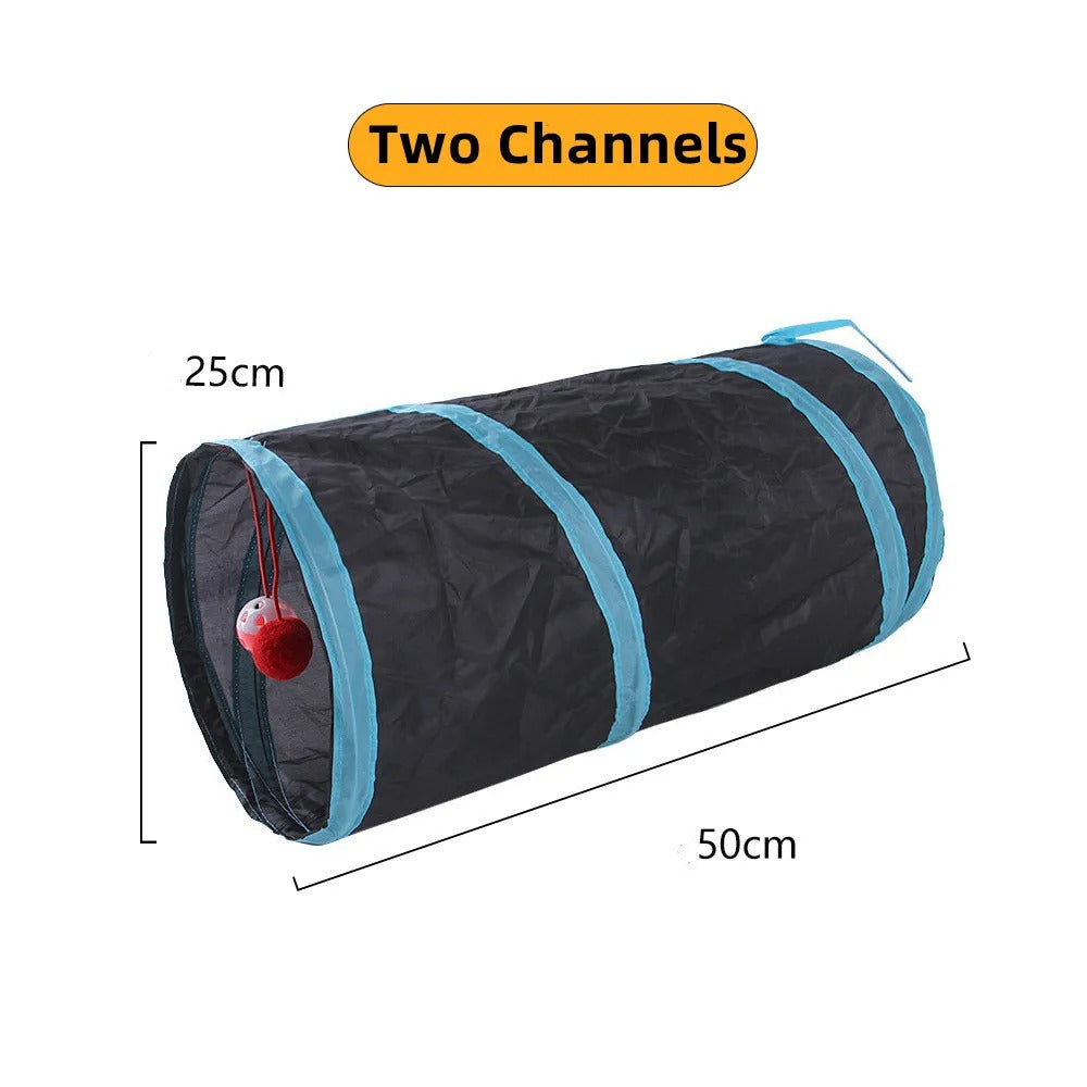 Foldbar Katt Tunnel Luvikno
