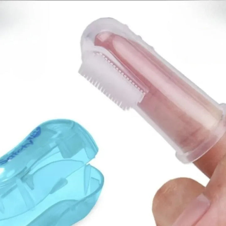Hot Selling Soft Pet Finger Toothbrush Luvikno