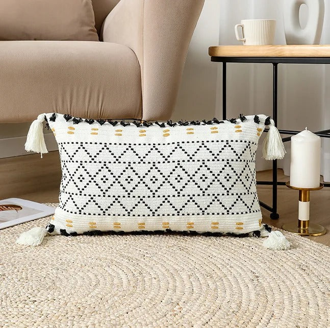 Luvikno | Bohemian SatinCiel Putetrekk - Luksus Putetrekk med Tuftet Design for Enhver Interiør