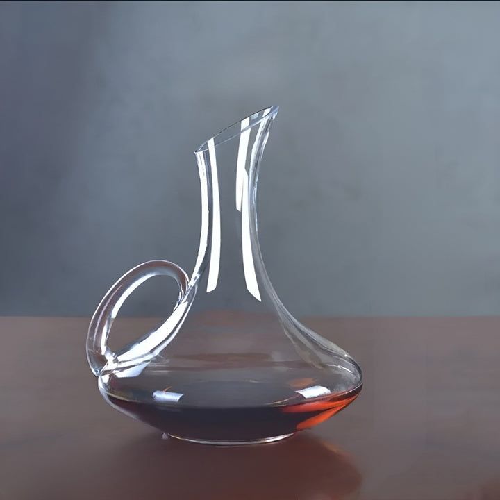 Krystall vin karaff – Håndlaget Elegant | 1500 ml Ideell for barer, leiligheter og kontorer | Luvikno