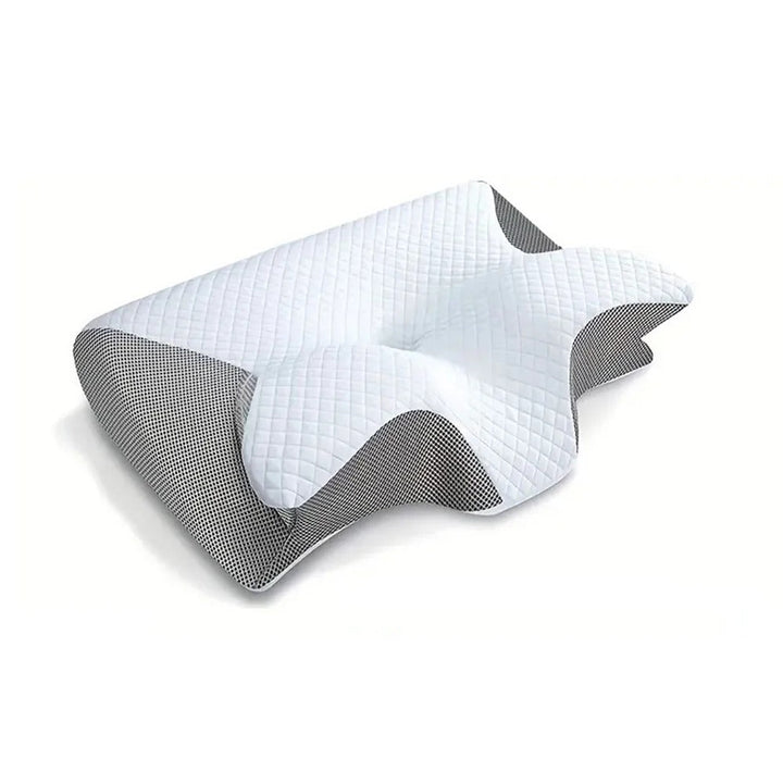 Luvikno | Butterfly Neck Support Memory Pillow | Ergonomisk, Hypoallergenisk & Ideell for Alle Søvnstilllinger