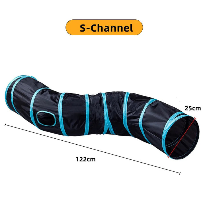 Foldbar Katt Tunnel Luvikno