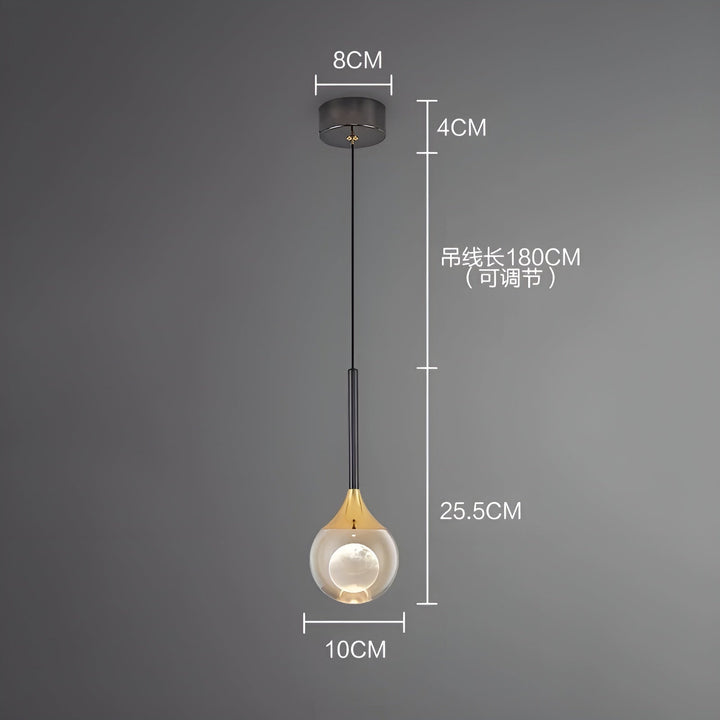 Pendellampe taklampe – Dekorativ og stilfull belysning | Perfekt for leiligheter, restauranter og barer | Luvikno