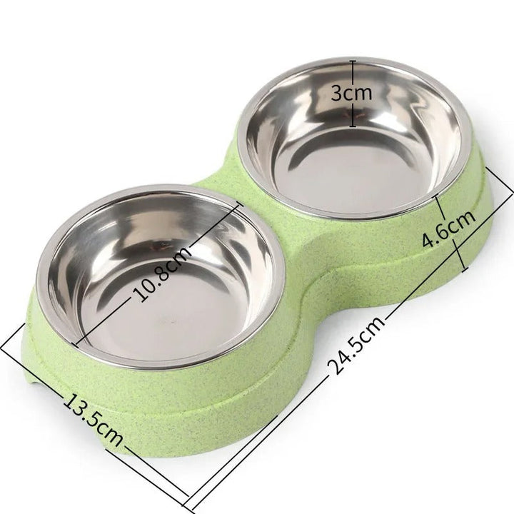 DualFeast Pet Bowls Luvikno