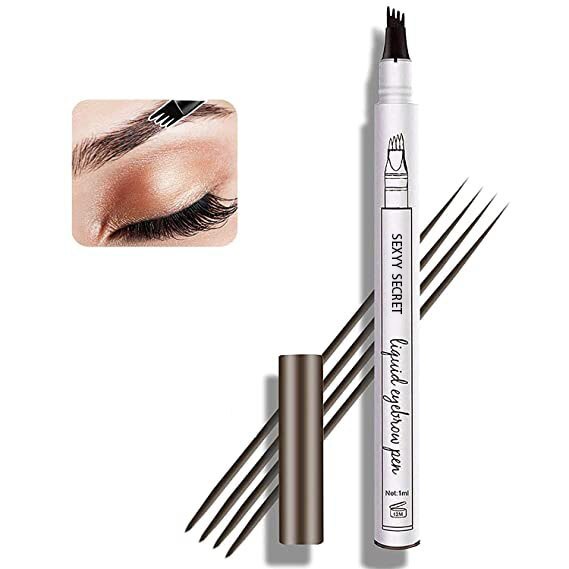 Luvikno | Precision Brow Pro - Vanntett Øyenbrynspenn med 4-punkts Applikator