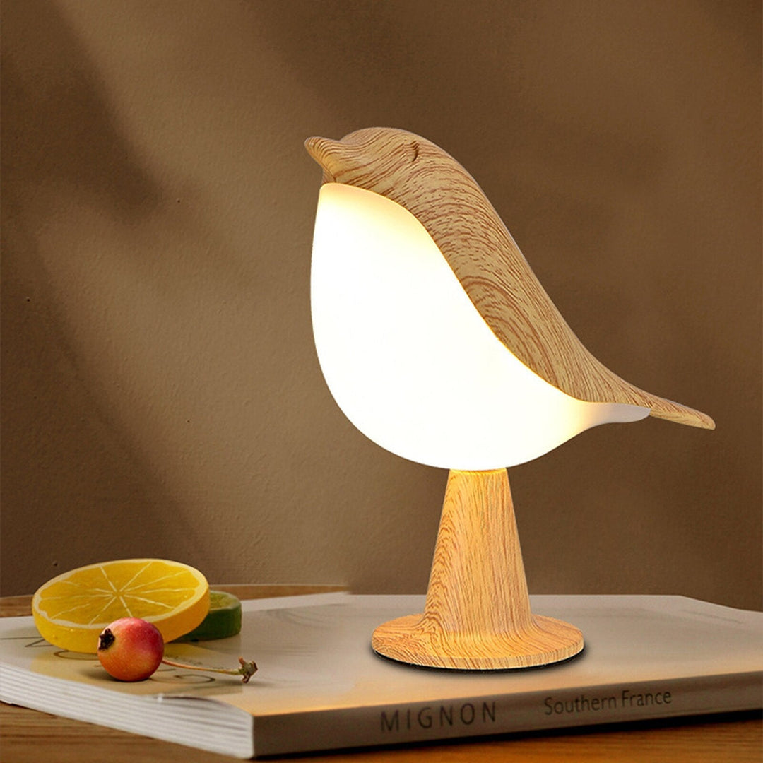 Moderne Tre LED Bordlampe Fugl Design Luvikno