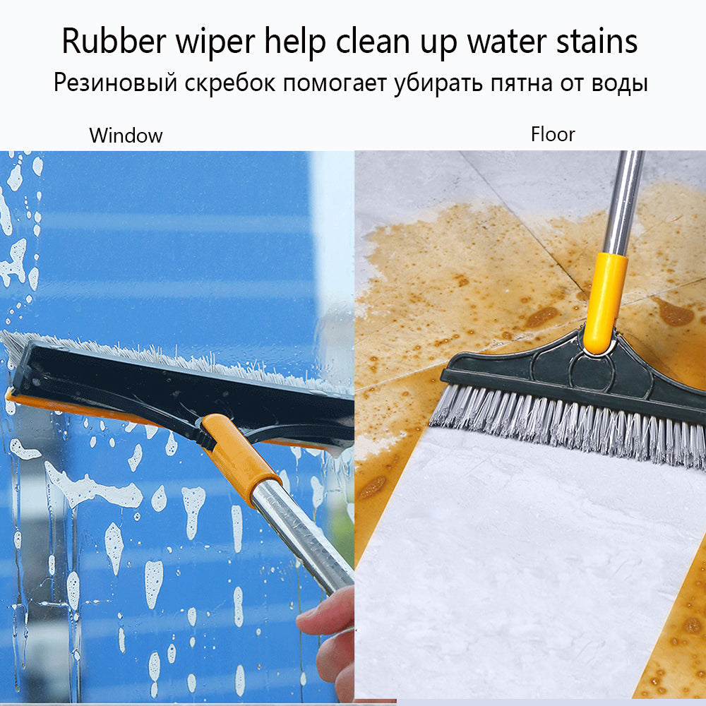 Luvikno | LuxiClean Double-Action Floor Cleaning Brush | Effortless cleaning and sweeping for a sparkling finish