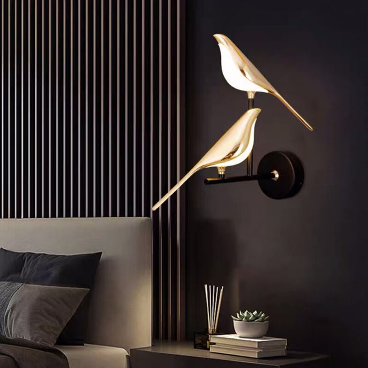 Luvikno | BirdGlow - Luksus LED Vegglampe for Fugler