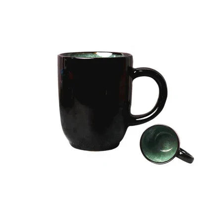 Malachite green ceramic plate and bowl porcelain dinner plate | Luvikno