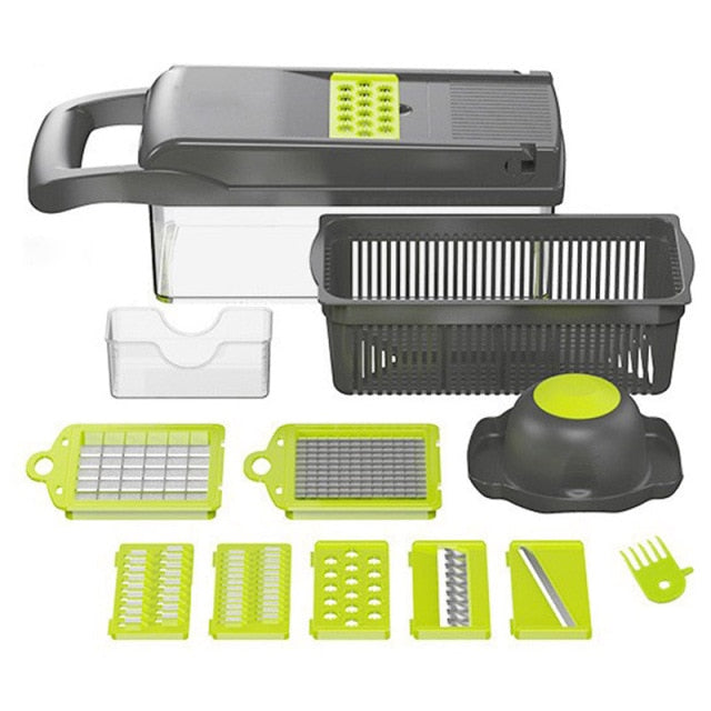 Mandoline Cutter Slicer Profesjonell Rivejern Med Justerbare Blader | Luvikno