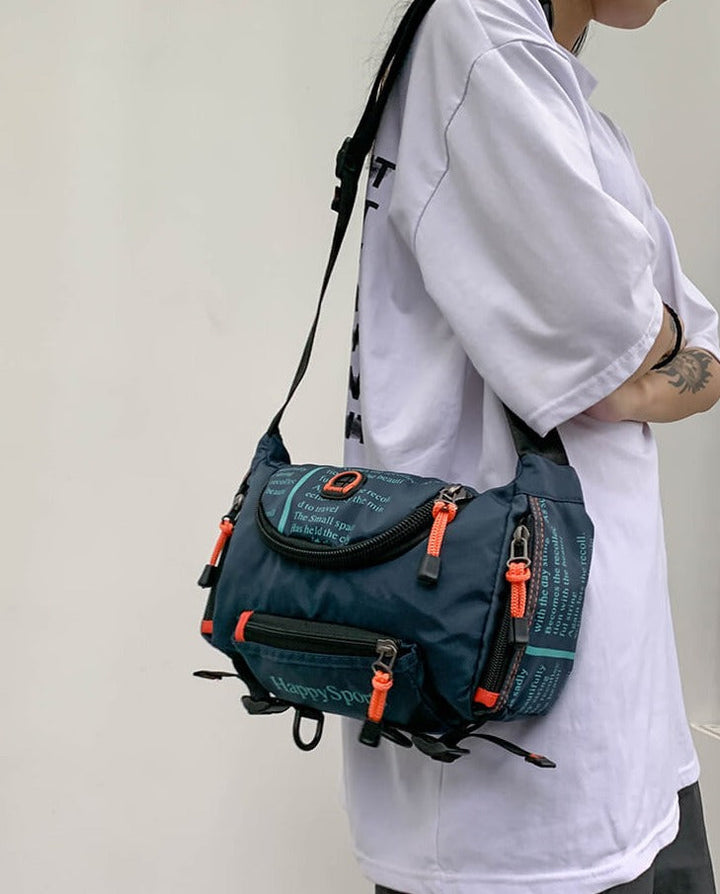 Vannbestandig herre midje- og crossbody-veske – Flerveis reise- og friluftspakke | Luvikno