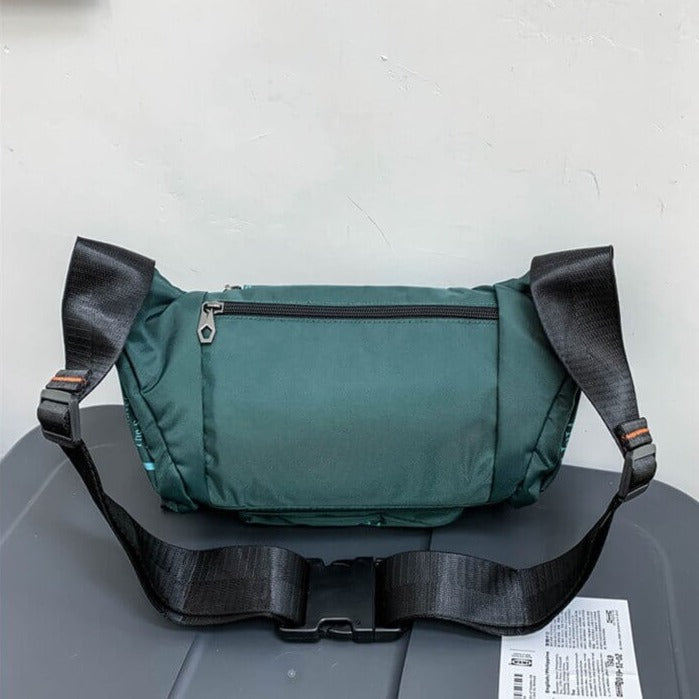 Vannbestandig herre midje- og crossbody-veske – Flerveis reise- og friluftspakke | Luvikno