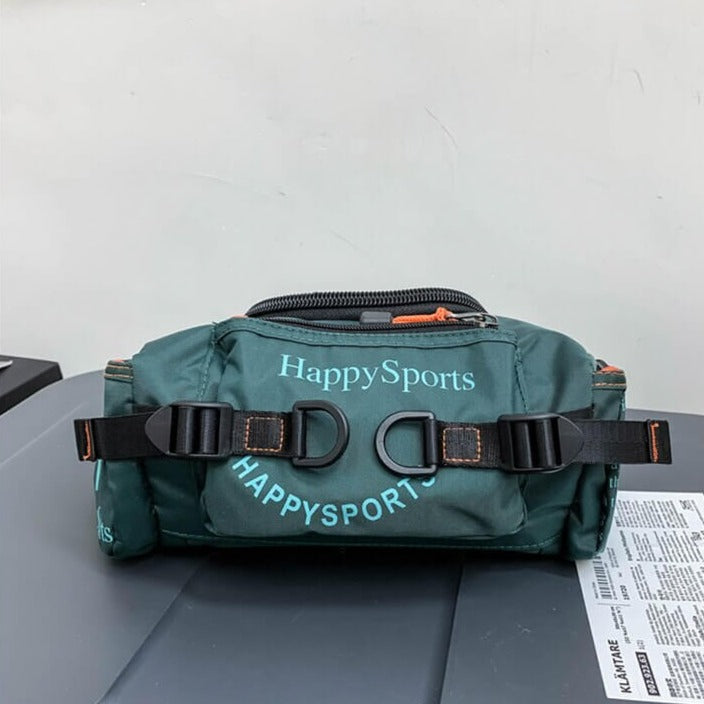 Vannbestandig herre midje- og crossbody-veske – Flerveis reise- og friluftspakke | Luvikno