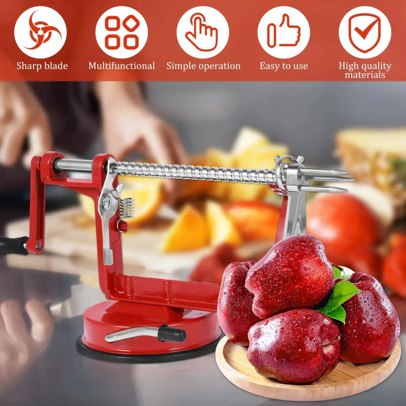 Manuell Apple Peeler Multifunksjonell Rustfritt Stål Frukt Skrelleverktøy | Luvikno