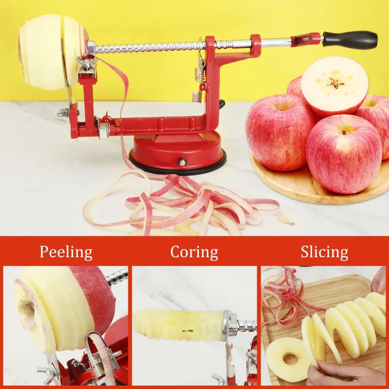 Manuell Apple Peeler Multifunksjonell Rustfritt Stål Frukt Skrelleverktøy | Luvikno