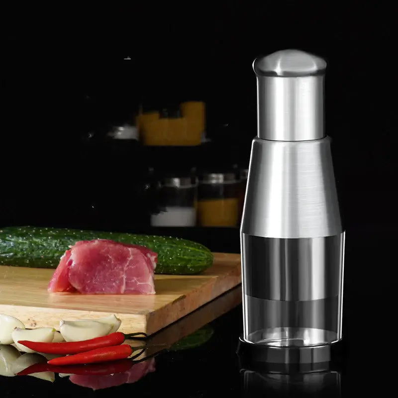 Luvikno | Manuell Rustfritt Stål Grønnsakskutter - ChefChop Pro