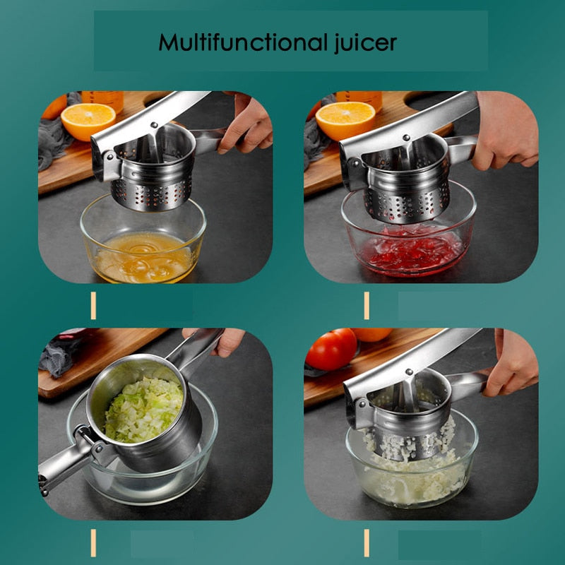 Manuell Juicepress Fruktgrønnsak Squeezer Juicer Appelsin Juice Press | Luvikno