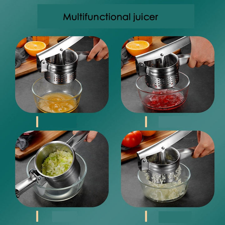 Manuell Juicepress Fruktgrønnsak Squeezer Juicer Appelsin Juice Press | Luvikno