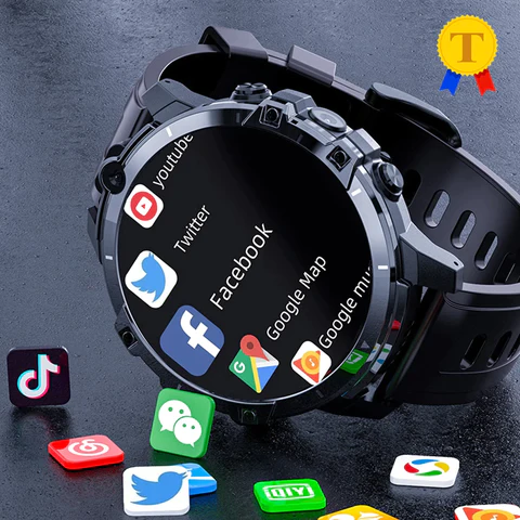 HealthTrack Pro Smartwatch - Slank og Innovativ Design Luvikno