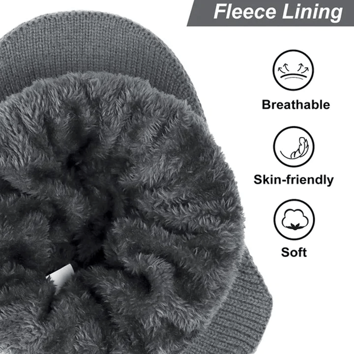 SmartKnit Beanie – Isolerte Ørevarmere Luvikno
