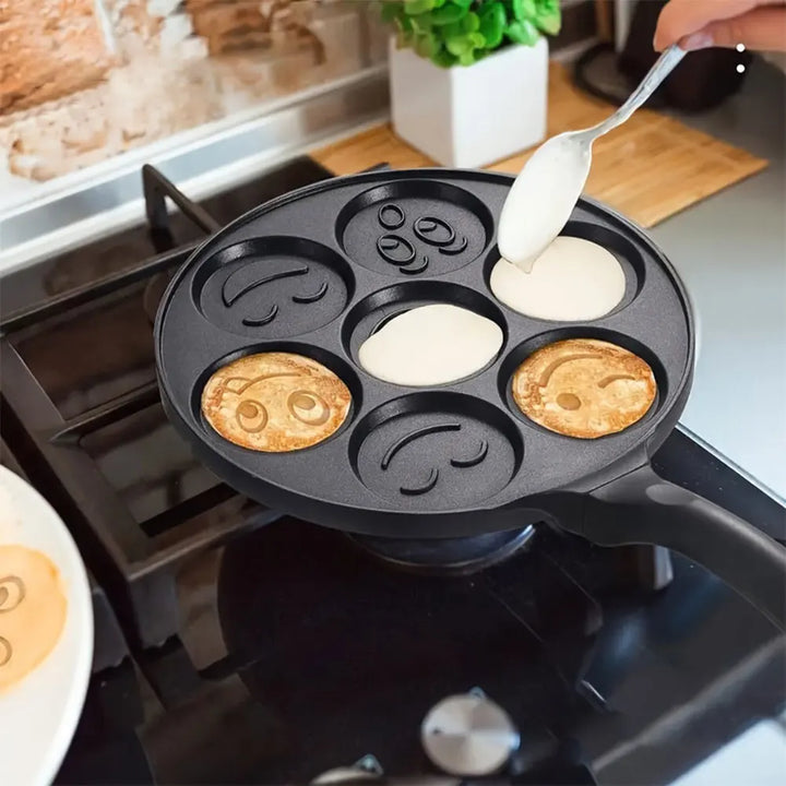 Medisinsk Stein Stekepanne Non-stick Frokostmaskin Flat Bunn Panne | Luvikno