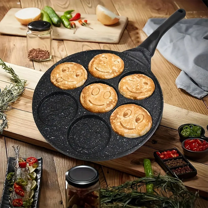 Medisinsk Stein Stekepanne Non-stick Frokostmaskin Flat Bunn Panne | Luvikno