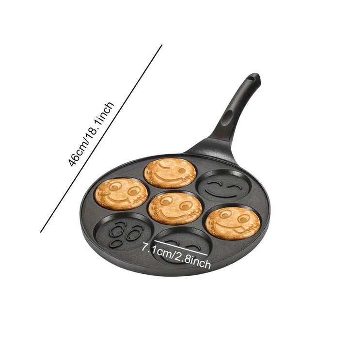 Medisinsk Stein Stekepanne Non-stick Frokostmaskin Flat Bunn Panne | Luvikno