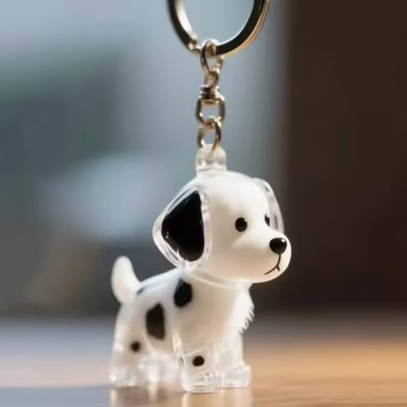 Minnesmykke i pels i hundeform Luvikno