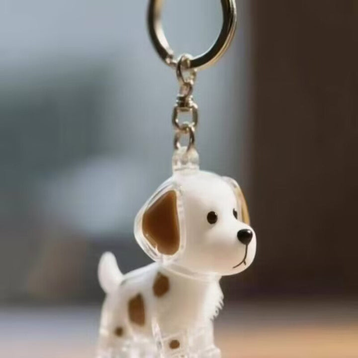 Minnesmykke i pels i hundeform Luvikno
