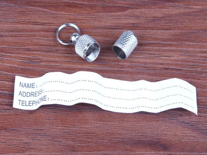 Metal Pet ID Tag - SafePaw™ Luvikno
