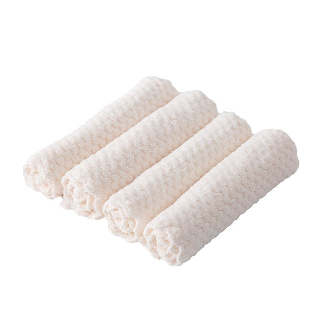Mikrofiber Rengjøringsklut Vannabsorpsjon Kjøkkenkluter Håndkle | Luvikno
