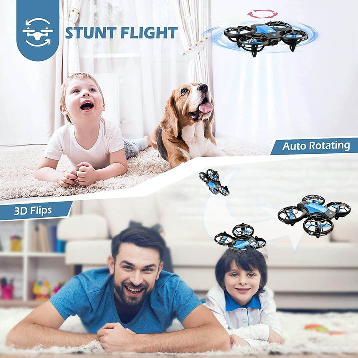 Luvikno | Kamera for Nybegynnere | Flygende RC Quadcopter med Bevegelse og Mobilkontroll