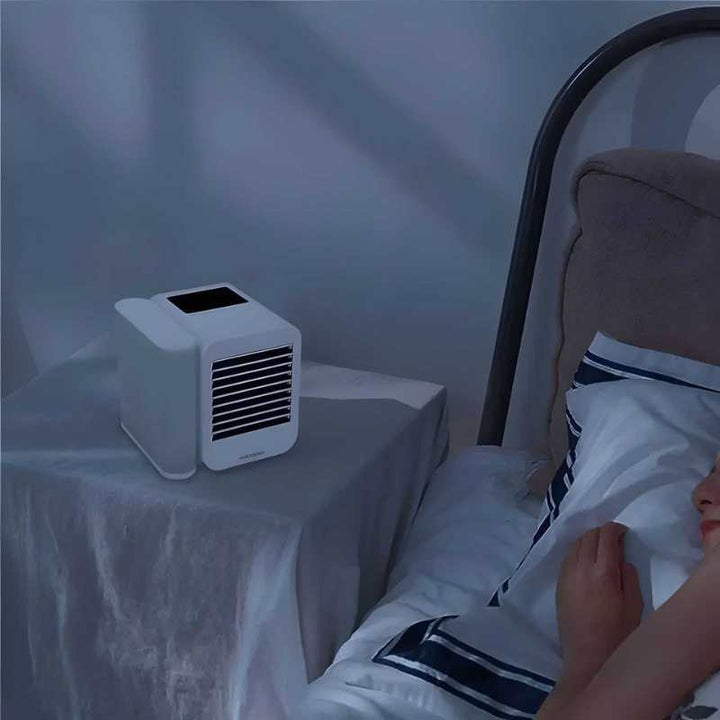 MicroCool Mini Air Conditioner Bærbar Fordampende Sumpkjøler med 1000ml Vanntank | Luvikno
