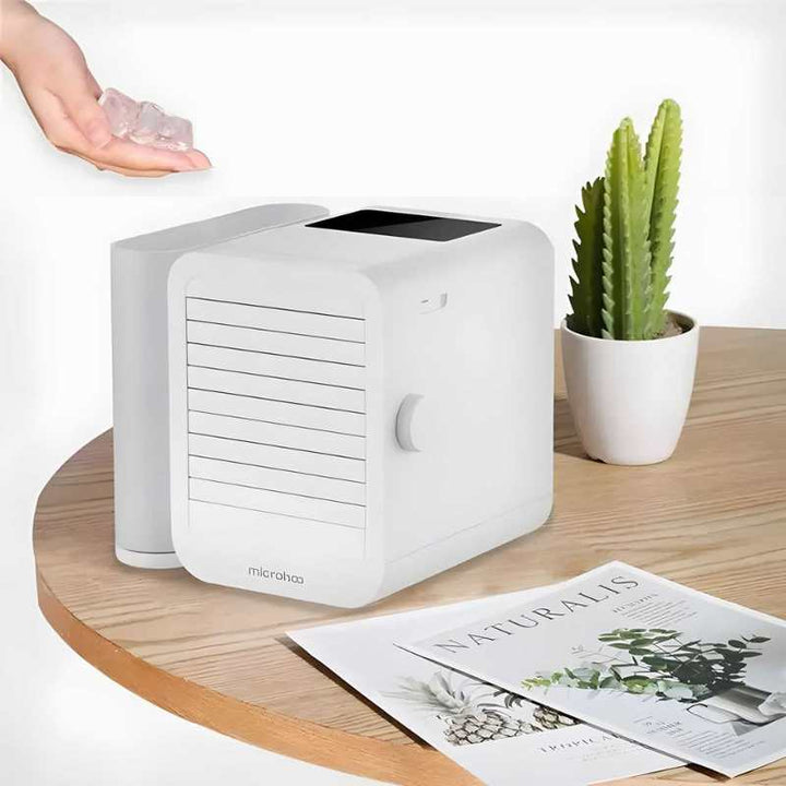 MicroCool Mini Air Conditioner Bærbar Fordampende Sumpkjøler med 1000ml Vanntank | Luvikno