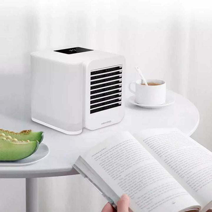 MicroCool Mini Air Conditioner Bærbar Fordampende Sumpkjøler med 1000ml Vanntank | Luvikno
