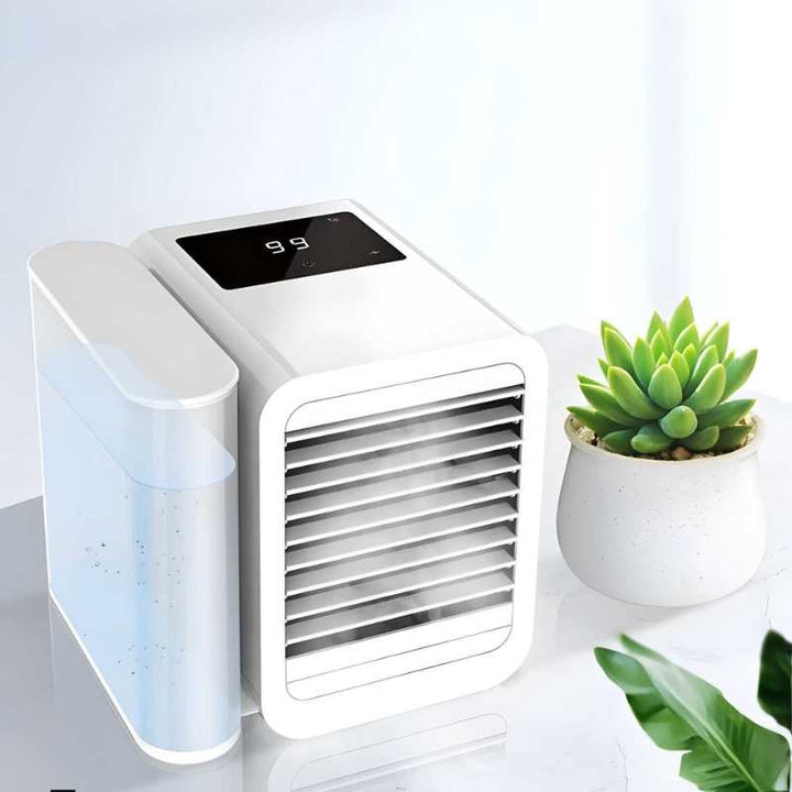 MicroCool Mini Air Conditioner Bærbar Fordampende Sumpkjøler med 1000ml Vanntank | Luvikno