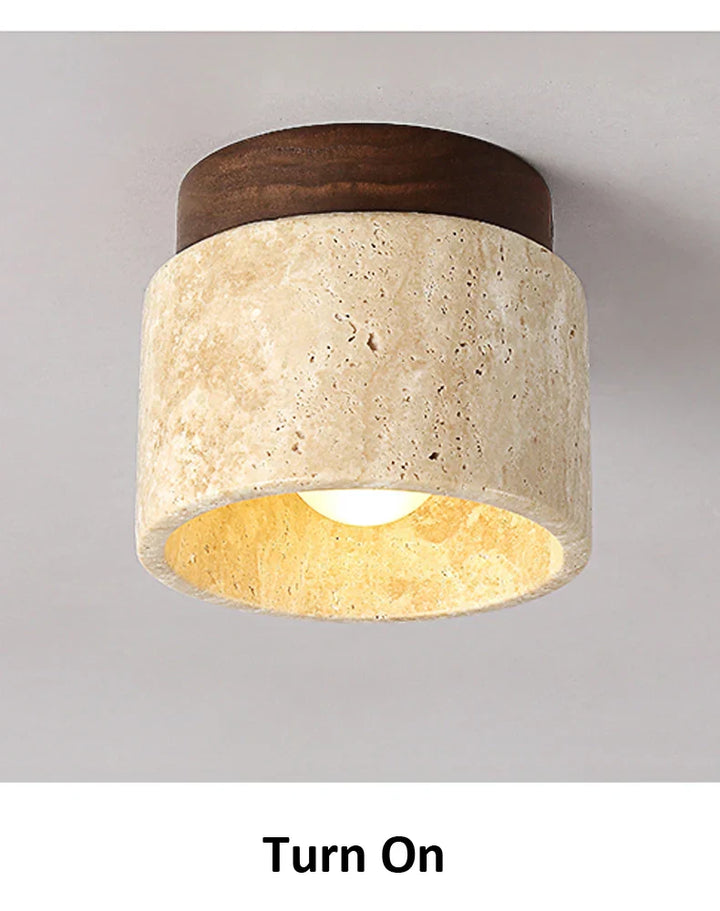 Taklampe Marmor Tre Moderne Minimalistisk Lampe Luvikno