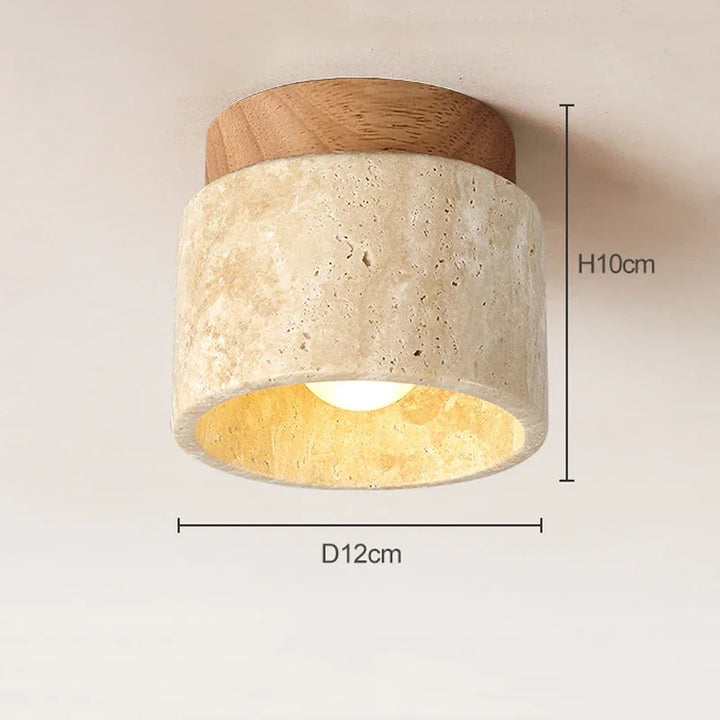 Taklampe Marmor Tre Moderne Minimalistisk Lampe Luvikno