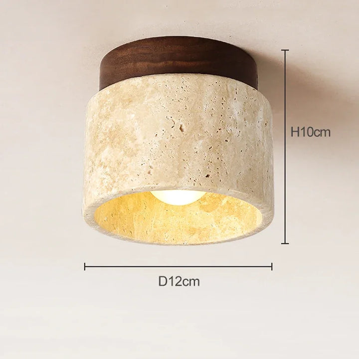 Taklampe Marmor Tre Moderne Minimalistisk Lampe Luvikno
