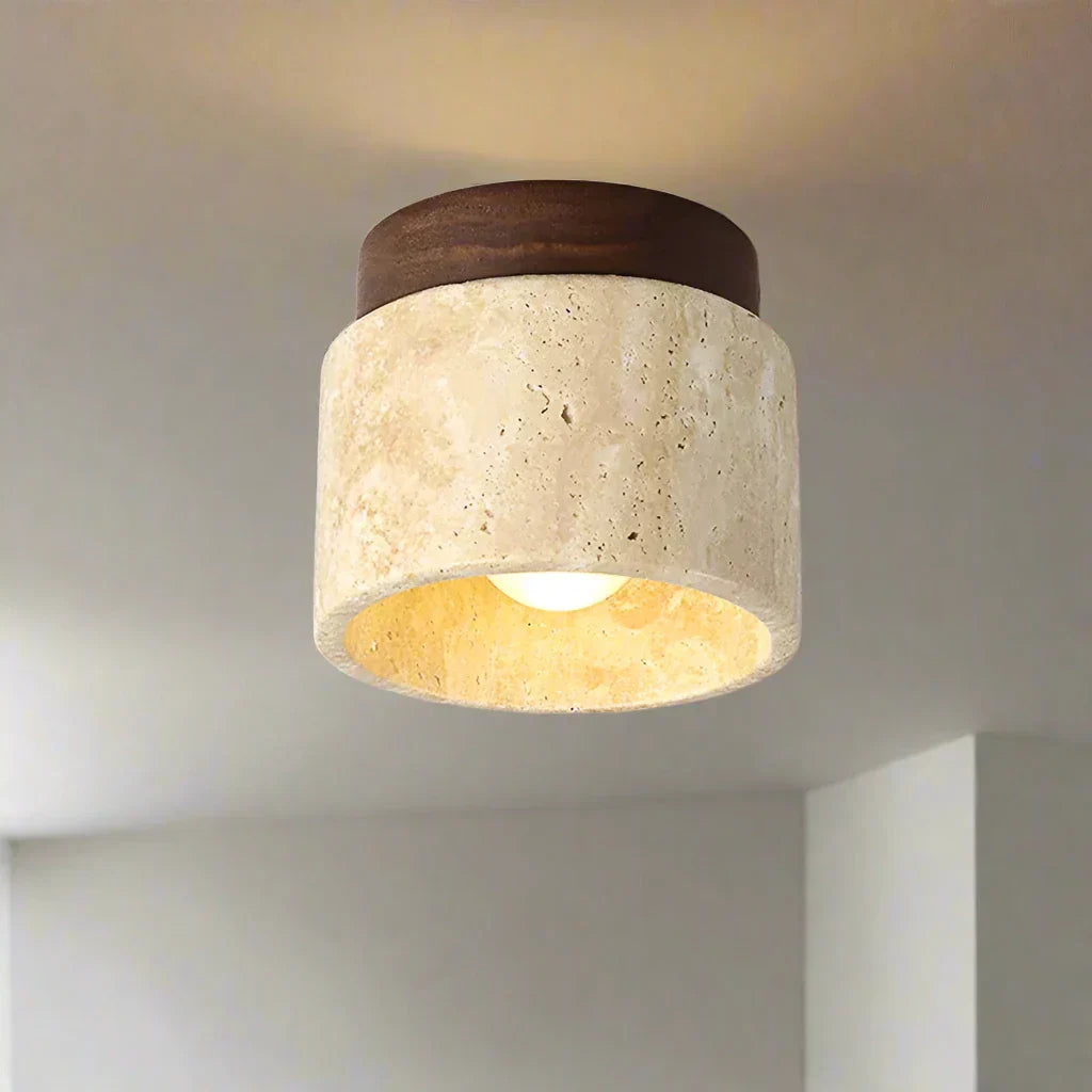 Taklampe Marmor Tre Moderne Minimalistisk Lampe Luvikno
