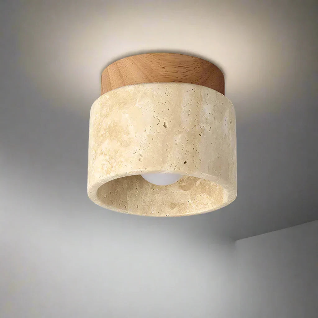 Taklampe Marmor Tre Moderne Minimalistisk Lampe Luvikno