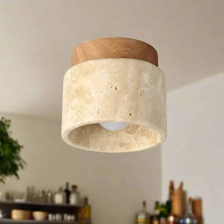 Taklampe Marmor Tre Moderne Minimalistisk Lampe Luvikno