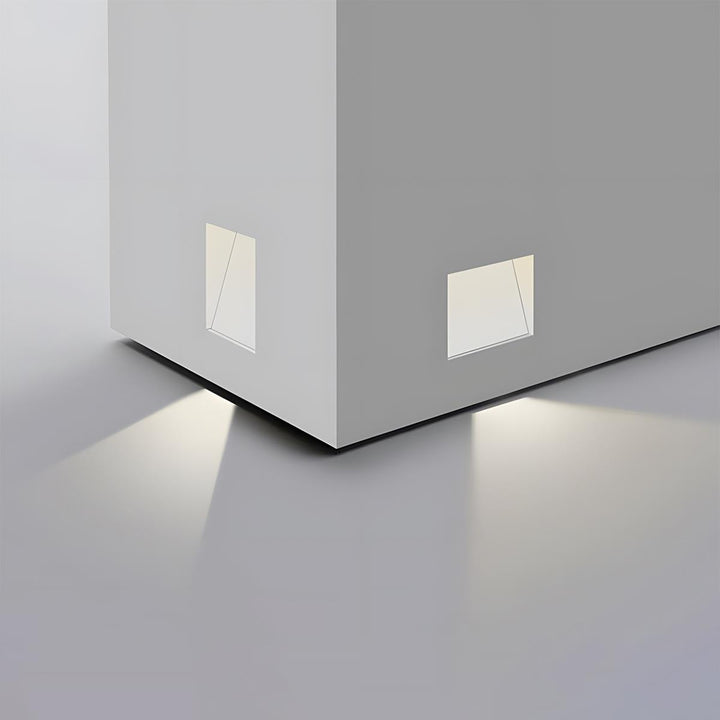 Luvikno | LED Innfelt Vegglamper | Bevegelsessensor. Energisparende & Ideell for Gang. Stuer. og Soverom.