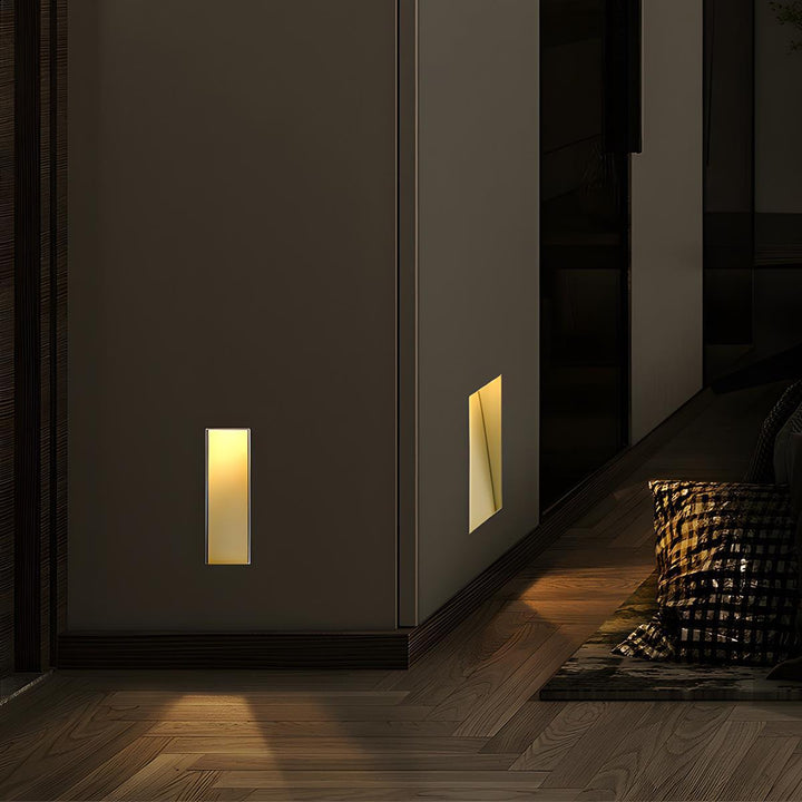 Luvikno | LED Innfelt Vegglamper | Bevegelsessensor. Energisparende & Ideell for Gang. Stuer. og Soverom.