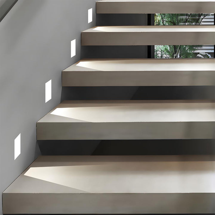 Luvikno | LED Innfelt Vegglamper | Bevegelsessensor. Energisparende & Ideell for Gang. Stuer. og Soverom.