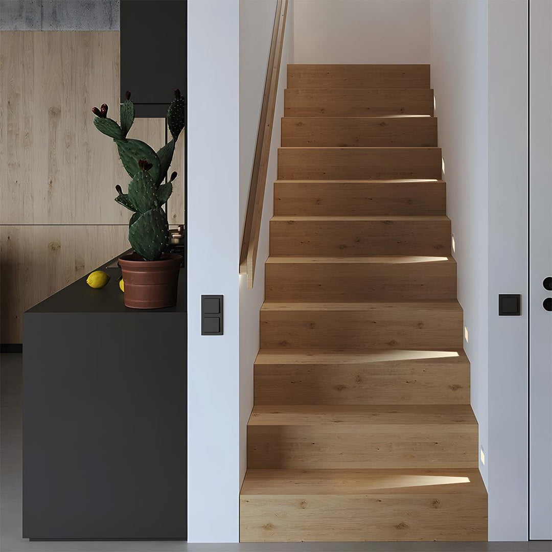 Luvikno | LED Innfelt Vegglamper | Bevegelsessensor. Energisparende & Ideell for Gang. Stuer. og Soverom.