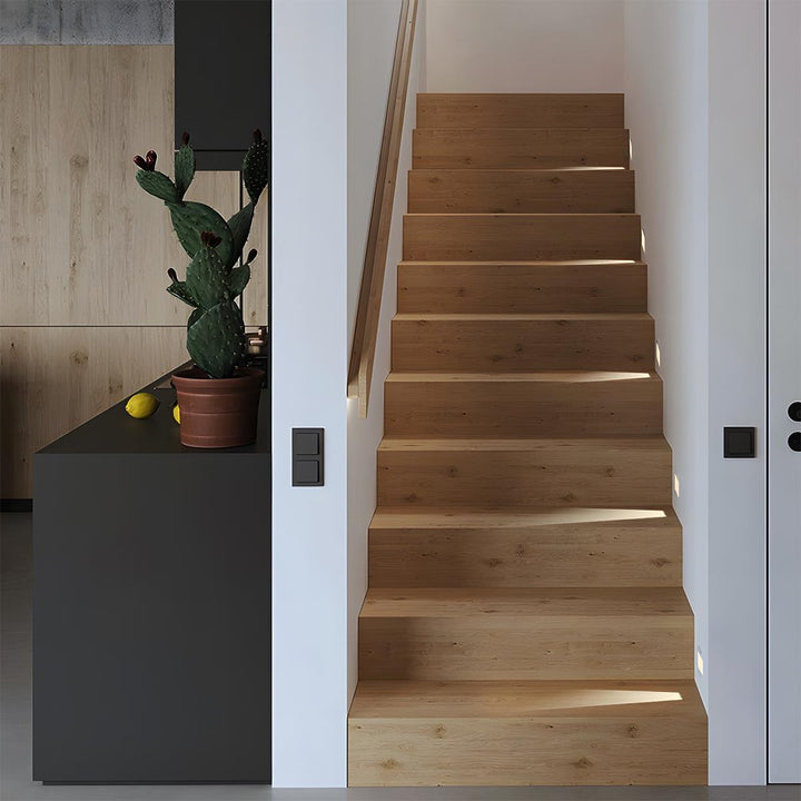 Luvikno | LED Innfelt Vegglamper | Bevegelsessensor. Energisparende & Ideell for Gang. Stuer. og Soverom.